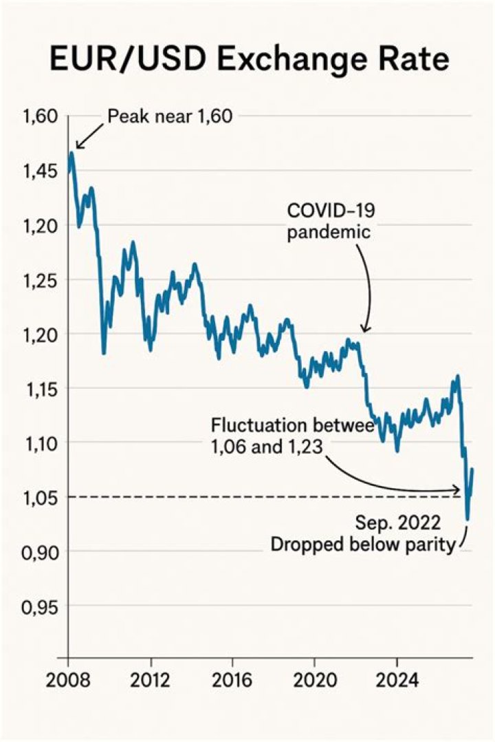Why is the euro increasing?