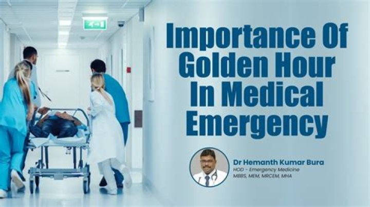Why is the golden hour important?