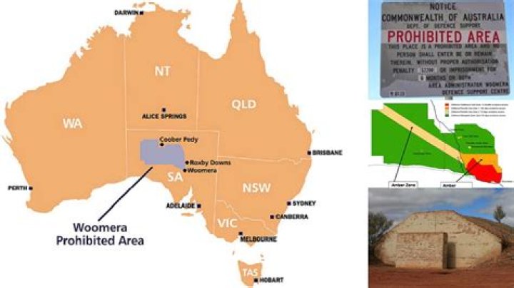Why is Woomera a prohibited area?