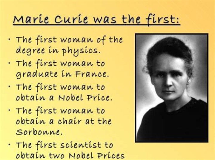 Why Marie Curie is important?