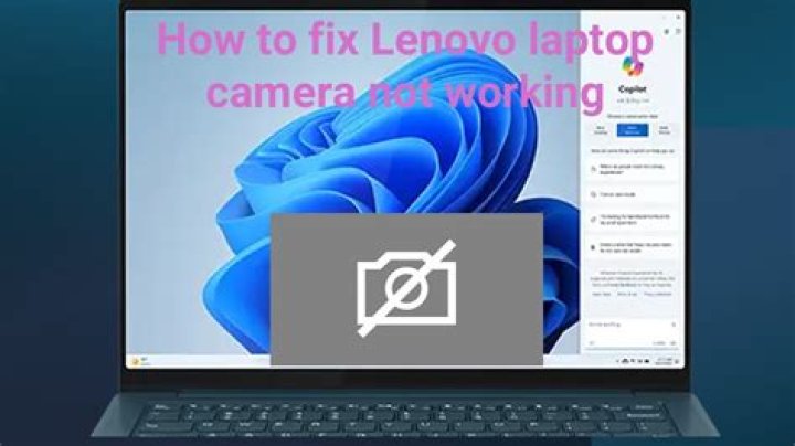 Why my camera is not working Lenovo?
