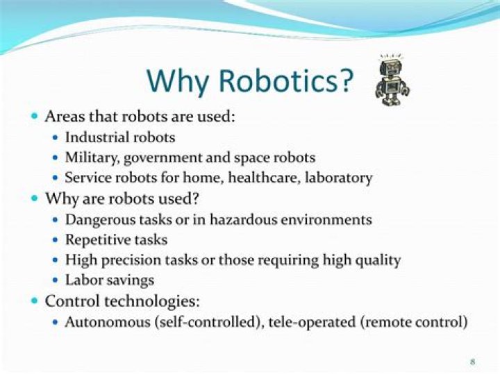 Why robotics is important in future?