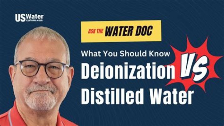Why should you not drink deionized water?