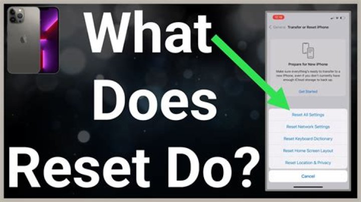 Why should you reset your phone?