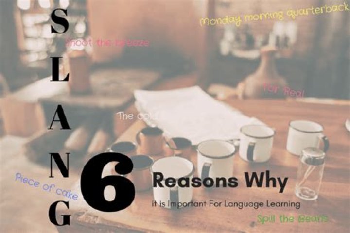 Why slang is important for language learning?
