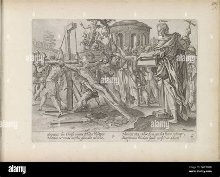 Why was Philip crucified upside down?
