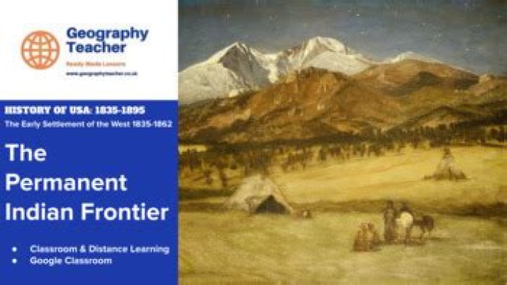 Why was the permanent Indian frontier important?