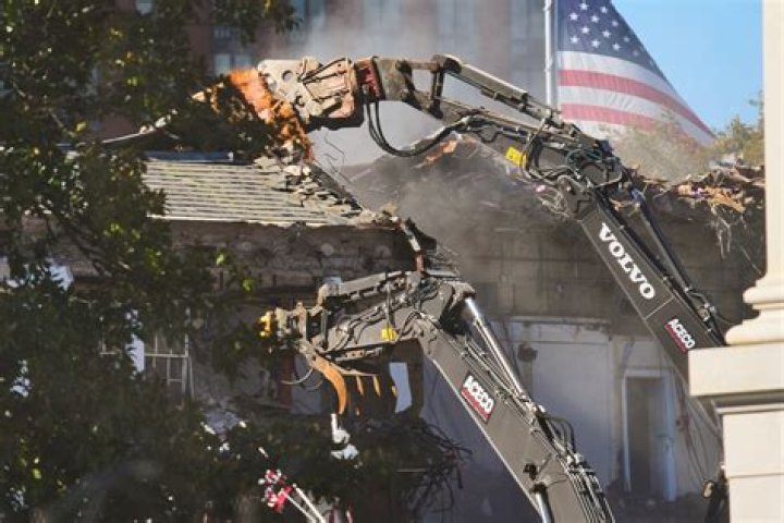 Why was white city demolished?