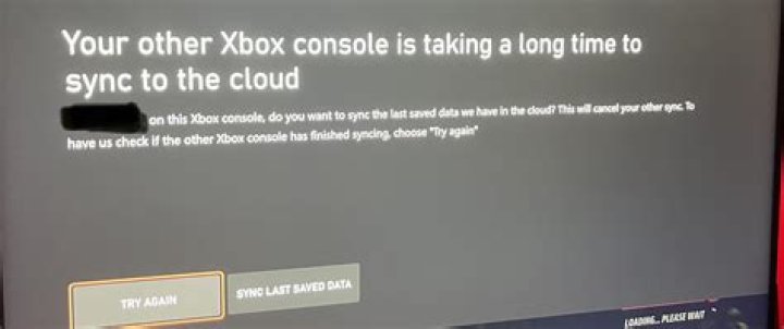 Why won't my Xbox sync to the cloud?