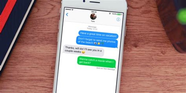 Why would an iMessage be sent as a text message?
