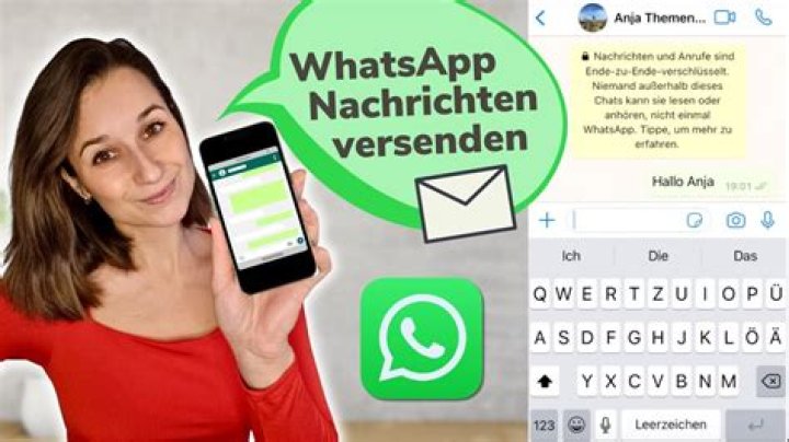 Wie antworte ich auf eine WhatsApp Nachricht?