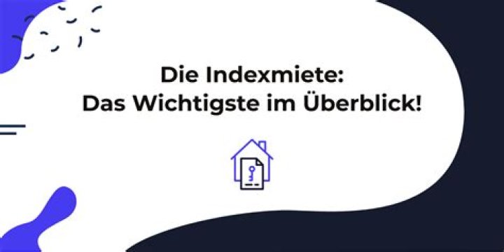 Wie berechnet man die indexmiete?