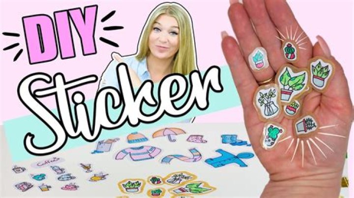 Wie kann ich Sticker selber machen?