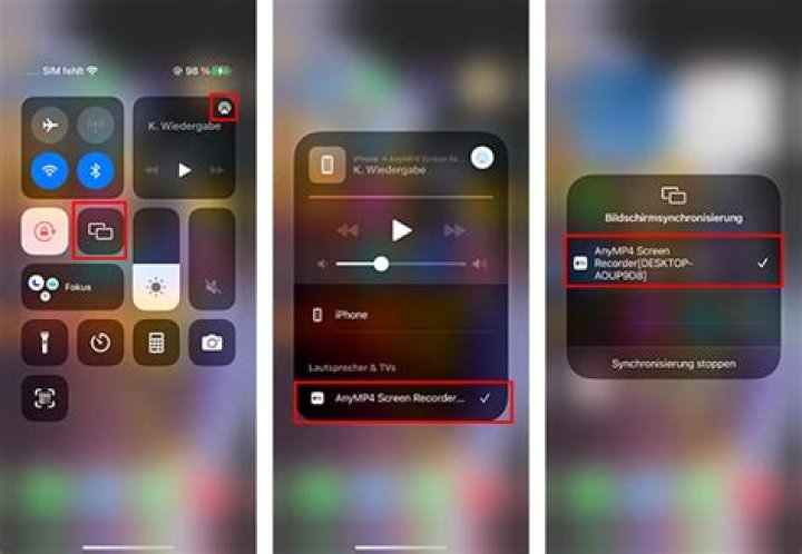 Wie kann man beim iPhone 6s bildschirmaufnahme machen?