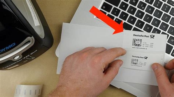 Wie klebe ich eine internetmarke auf?