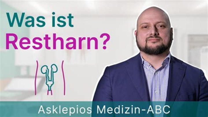 Wie merkt man Restharn?