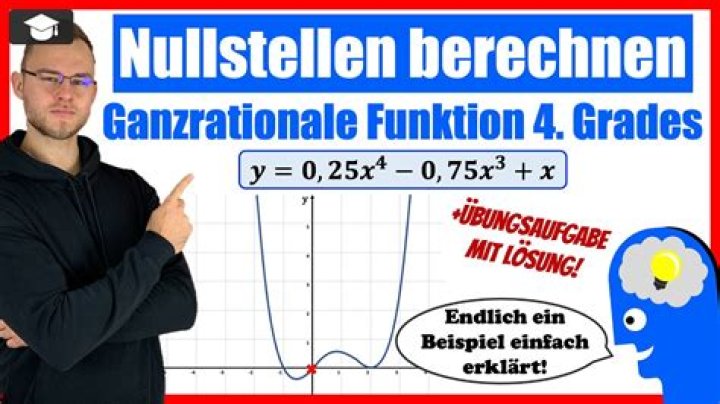 Wie viele Nullstellen hat eine Ganzrationale Funktion?