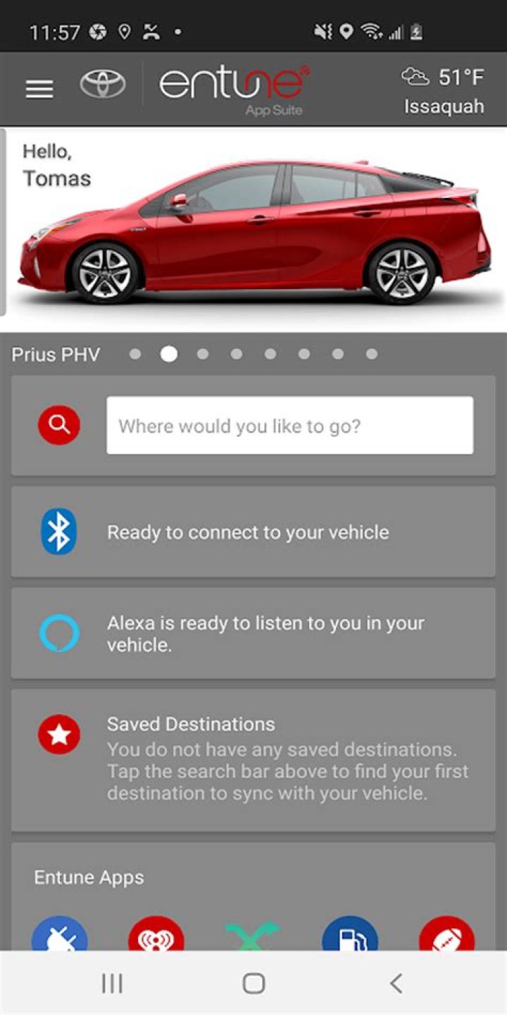 Will entune get Android Auto?
