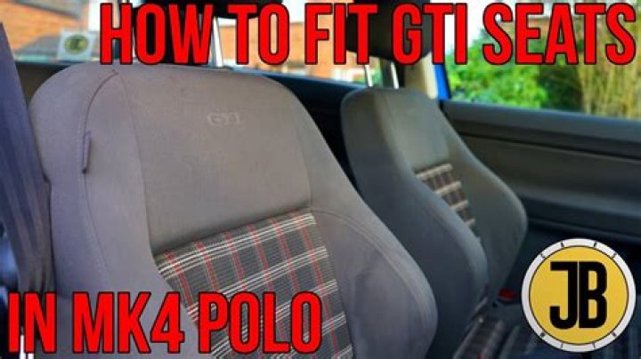 Will golf seats fit in a polo?