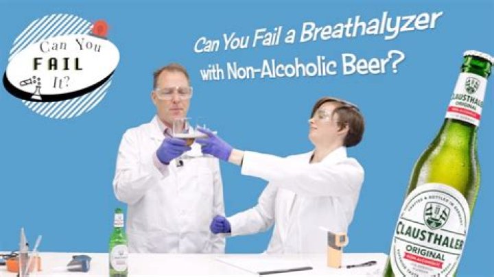 Will non alcoholic beer show up on a Breathalyzer?