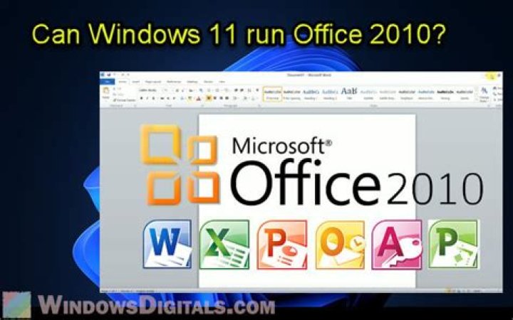 Will Office 2010 run on Windows XP?