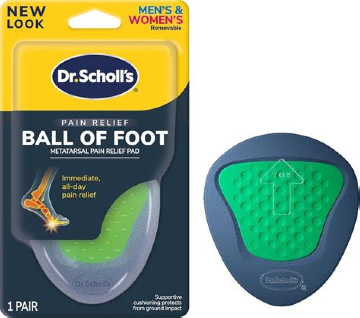 Will orthotics help ball of foot pain?