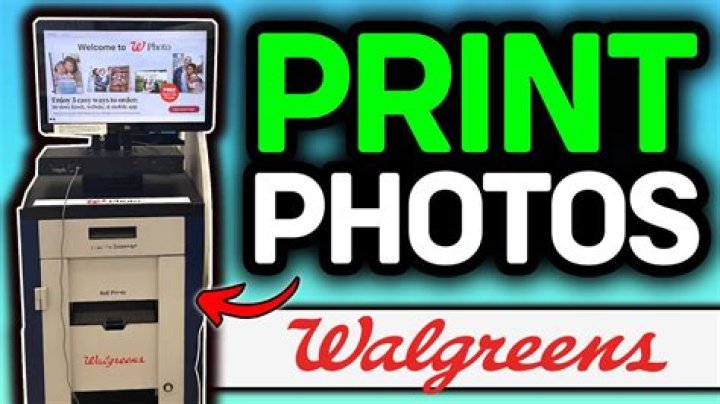 Will Walgreens print professional photos?