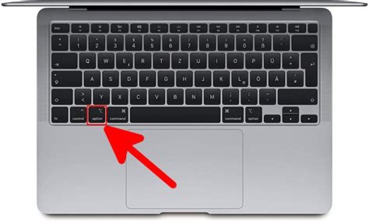 Wo ist die Wahltaste beim Mac?