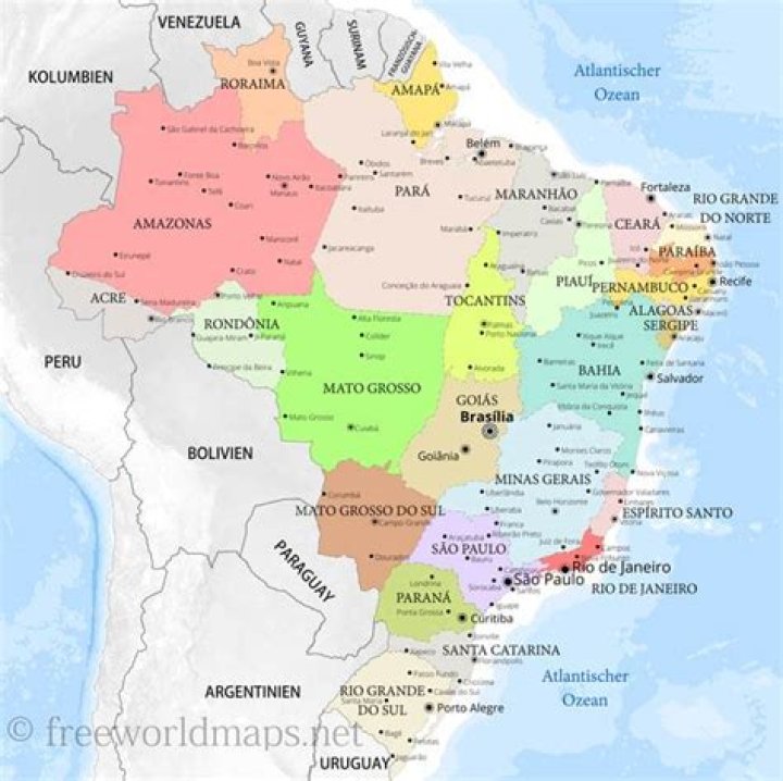 Wo wird in Brasilien deutsch gesprochen?